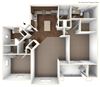Mellizo Floor Plan Mellizo Floor Plan | Villas at San Dorado